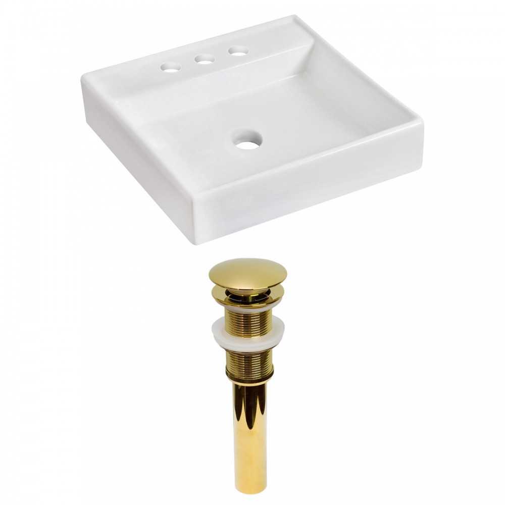 17.5-in. W Bathroom Vessel Sink Set_AI-31062