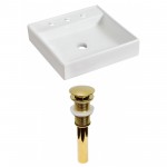 17.5-in. W Bathroom Vessel Sink Set_AI-31067