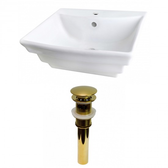 19.75-in. W Bathroom Vessel Sink Set_AI-31098