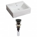 21-in. W Bathroom Vessel Sink Set_AI-31100