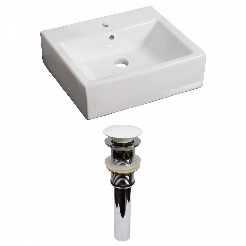 21-in. W Bathroom Vessel Sink Set_AI-31101