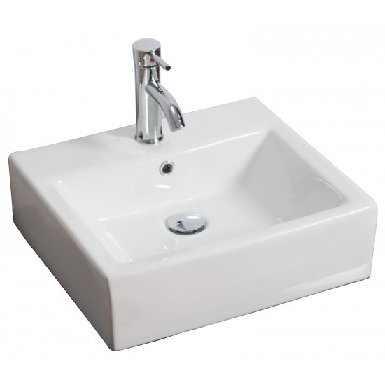 21-in. W Bathroom Vessel Sink Set_AI-31101