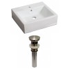 21-in. W Bathroom Vessel Sink Set_AI-31102
