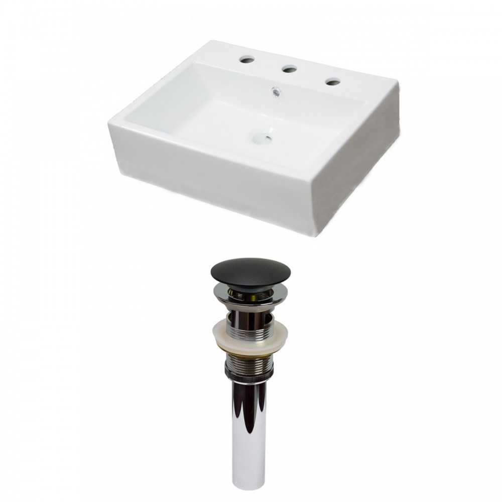 21-in. W Bathroom Vessel Sink Set_AI-31110