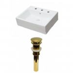 21-in. W Bathroom Vessel Sink Set_AI-31113