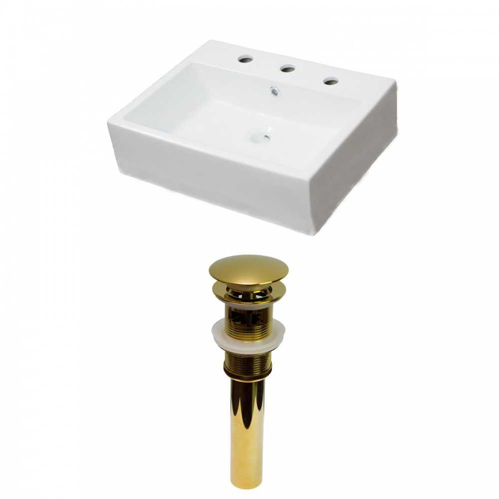 21-in. W Bathroom Vessel Sink Set_AI-31113