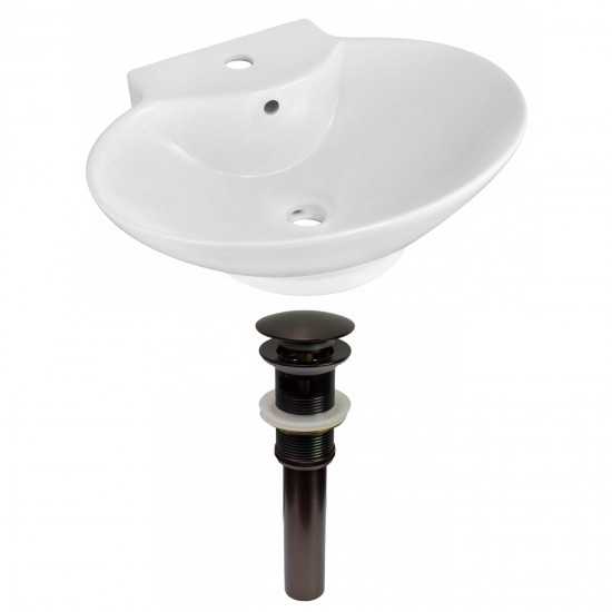 22.75-in. W Bathroom Vessel Sink Set_AI-31124