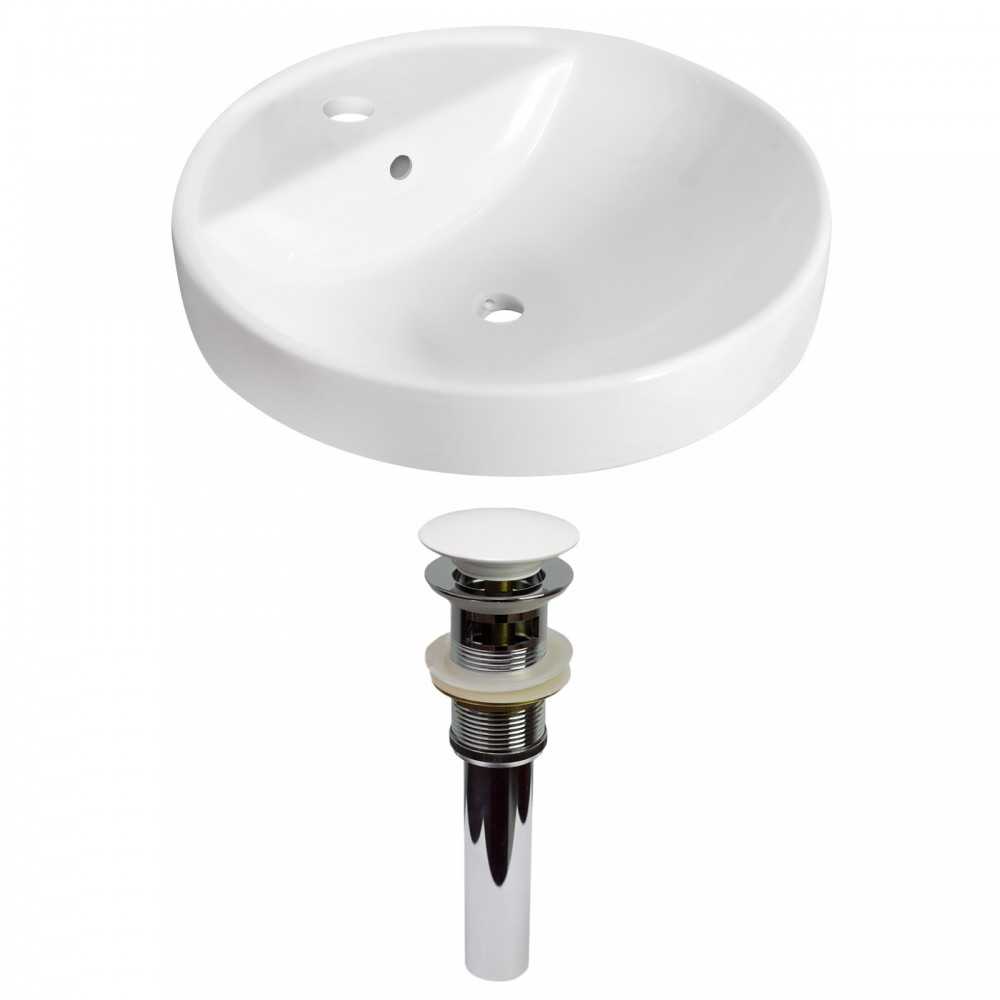 18.25-in. W Bathroom Vessel Sink Set_AI-31151