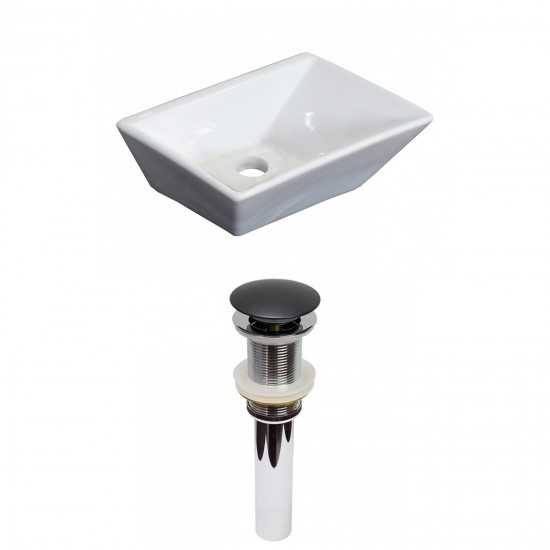 12-in. W Bathroom Vessel Sink Set_AI-31155