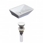 12-in. W Bathroom Vessel Sink Set_AI-31156