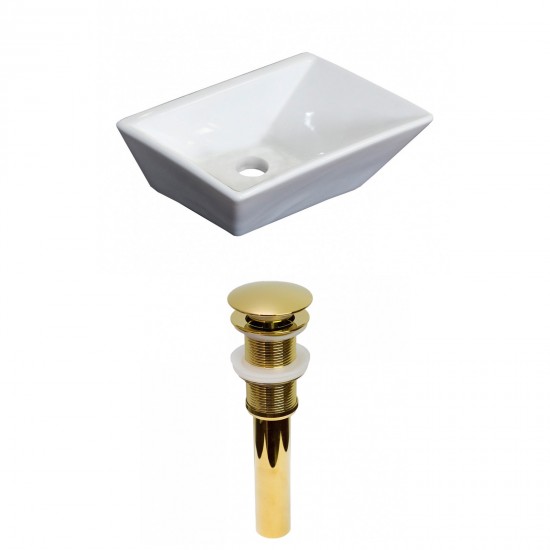 12-in. W Bathroom Vessel Sink Set_AI-31158