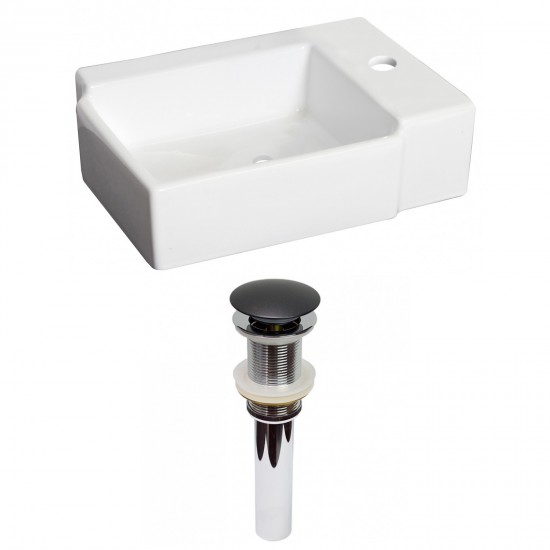 16.25-in. W Bathroom Vessel Sink Set_AI-31165