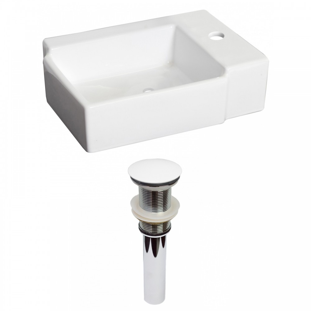 16.25-in. W Bathroom Vessel Sink Set_AI-31166