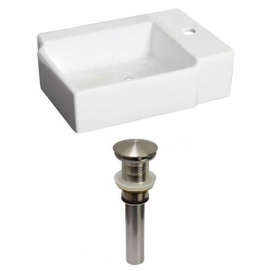 16.25-in. W Bathroom Vessel Sink Set_AI-31167