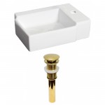 16.25-in. W Bathroom Vessel Sink Set_AI-31168