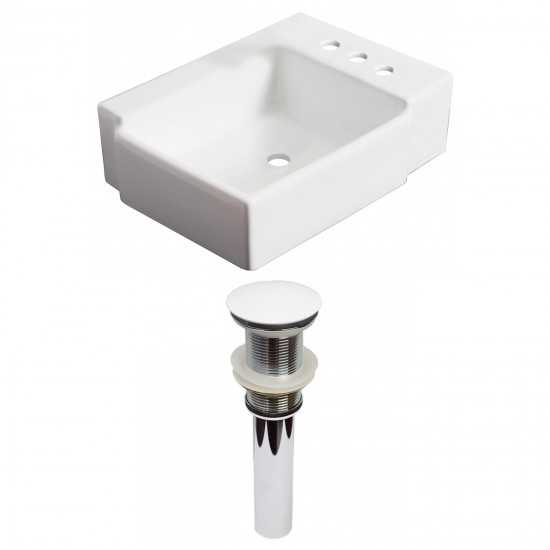 16.25-in. W Bathroom Vessel Sink Set_AI-31171