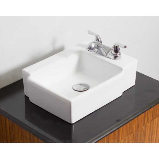 16.25-in. W Bathroom Vessel Sink Set_AI-31174