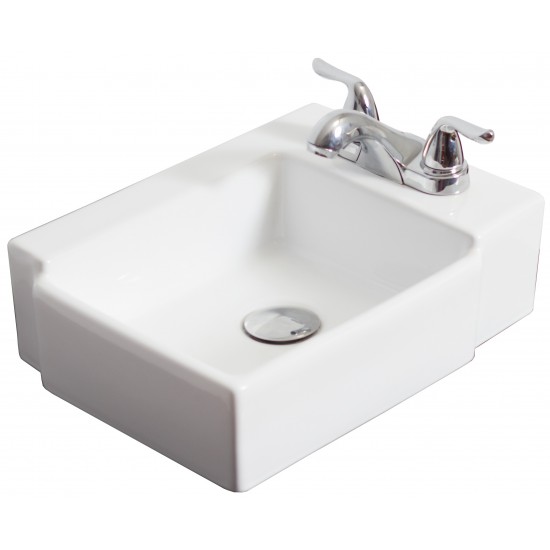 16.25-in. W Bathroom Vessel Sink Set_AI-31182