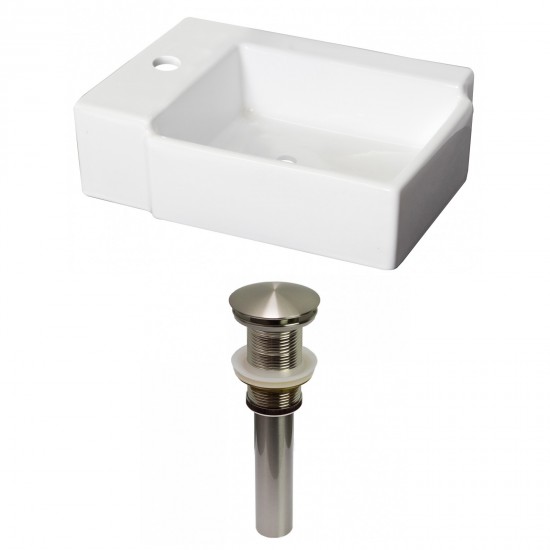 16.25-in. W Bathroom Vessel Sink Set_AI-31187