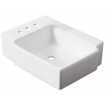 16.25-in. W Bathroom Vessel Sink Set_AI-31190