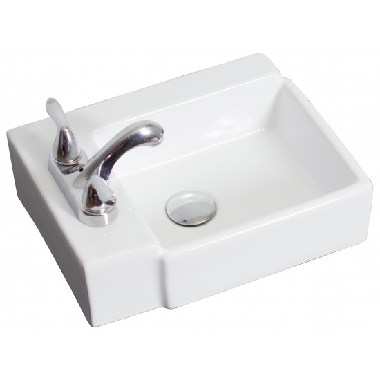 16.25-in. W Bathroom Vessel Sink Set_AI-31190