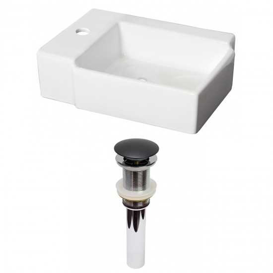 16.25-in. W Bathroom Vessel Sink Set_AI-31195