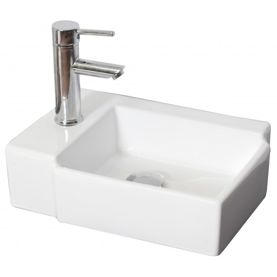 16.25-in. W Bathroom Vessel Sink Set_AI-31198