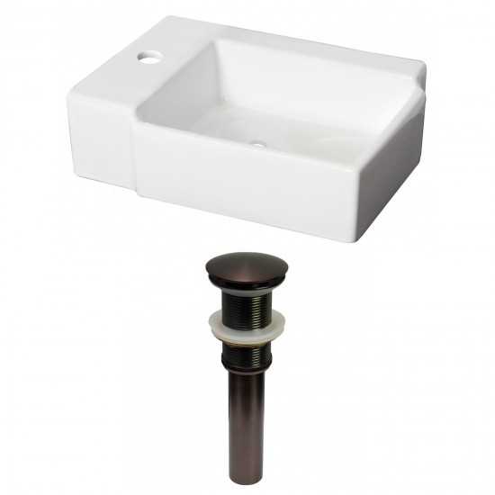 16.25-in. W Bathroom Vessel Sink Set_AI-31199