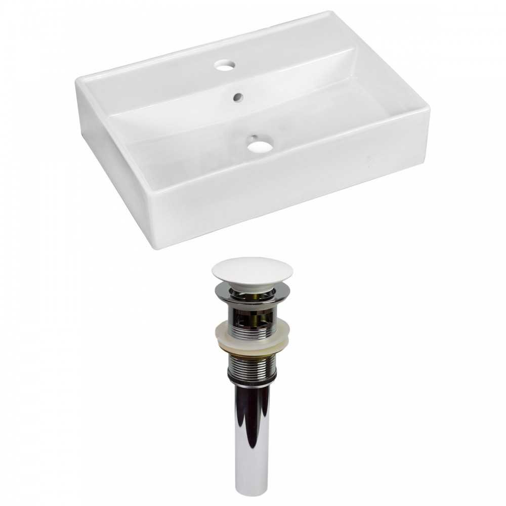 19.75-in. W Bathroom Vessel Sink Set_AI-31206