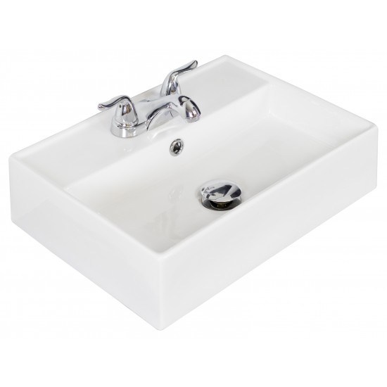 19.75-in. W Bathroom Vessel Sink Set_AI-31210