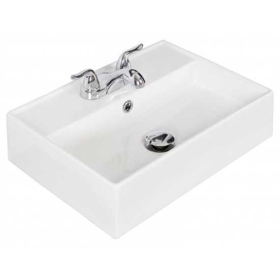 19.75-in. W Bathroom Vessel Sink Set_AI-31227