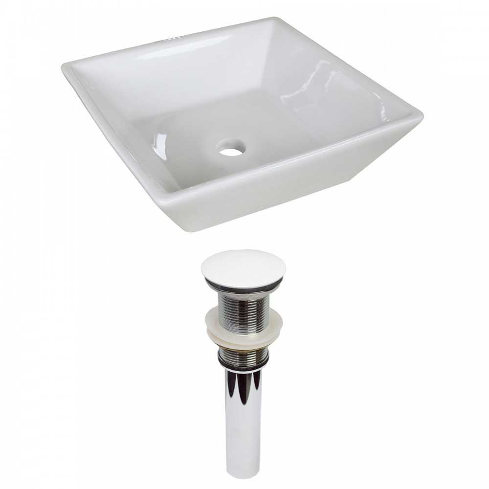 15.75-in. W Bathroom Vessel Sink Set_AI-31346