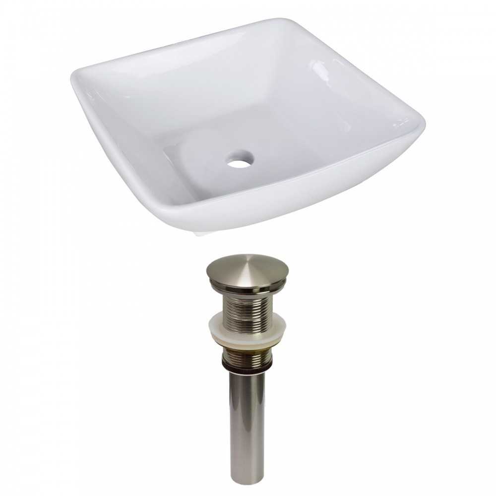 16.5-in. W Bathroom Vessel Sink Set_AI-31362