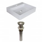 17-in. W Bathroom Vessel Sink Set_AI-31387