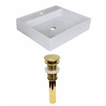 17-in. W Bathroom Vessel Sink Set_AI-31388