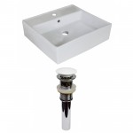 18-in. W Bathroom Vessel Sink Set_AI-31391