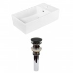 19-in. W Bathroom Vessel Sink Set_AI-31400