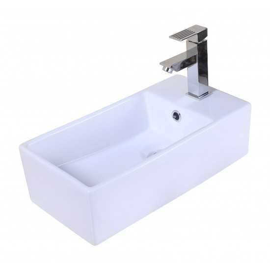 19-in. W Bathroom Vessel Sink Set_AI-31400