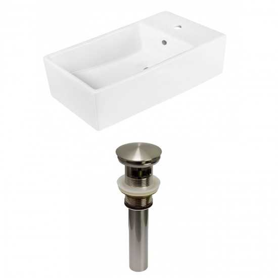 19-in. W Bathroom Vessel Sink Set_AI-31402