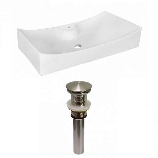 26.25-in. W Bathroom Vessel Sink Set_AI-31407