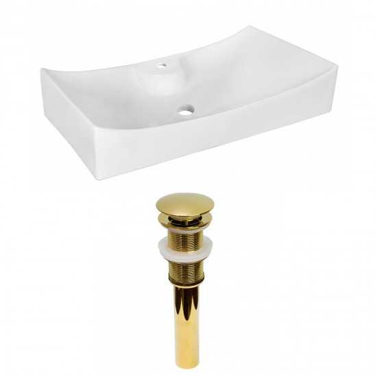 26.25-in. W Bathroom Vessel Sink Set_AI-31408