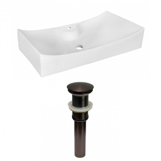 26.25-in. W Bathroom Vessel Sink Set_AI-31409