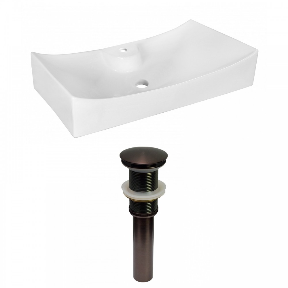 26.25-in. W Bathroom Vessel Sink Set_AI-31409