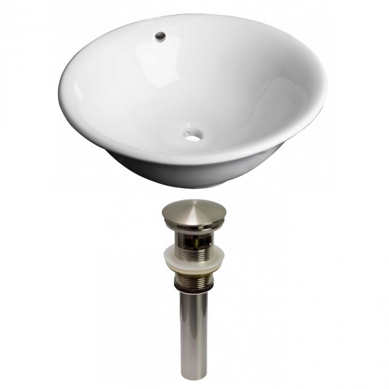 17-in. W Bathroom Vessel Sink Set_AI-31427