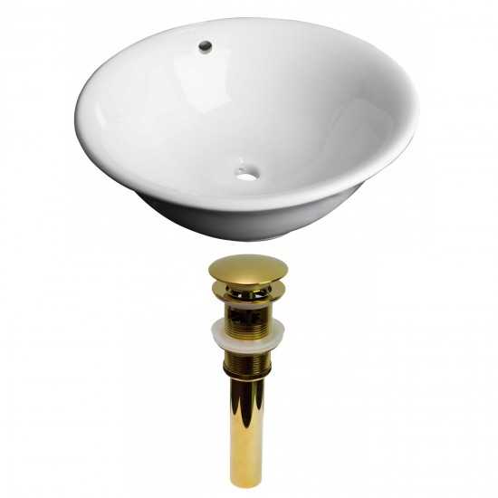 17-in. W Bathroom Vessel Sink Set_AI-31428