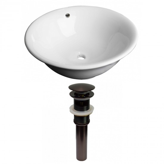 17-in. W Bathroom Vessel Sink Set_AI-31429