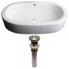 25.25-in. W Bathroom Vessel Sink Set_AI-31432