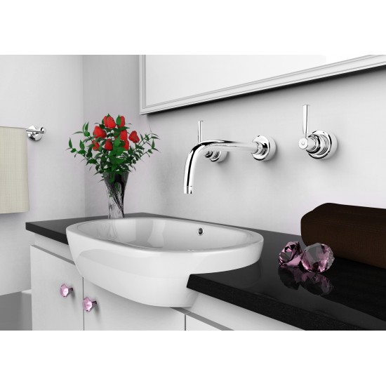 25.25-in. W Bathroom Vessel Sink Set_AI-31433