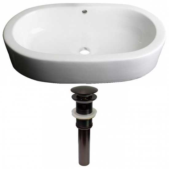 25.25-in. W Bathroom Vessel Sink Set_AI-31434