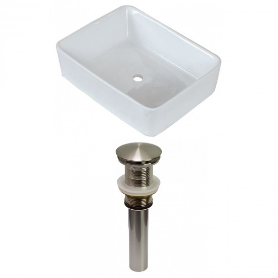 18.75-in. W Bathroom Vessel Sink Set_AI-31442